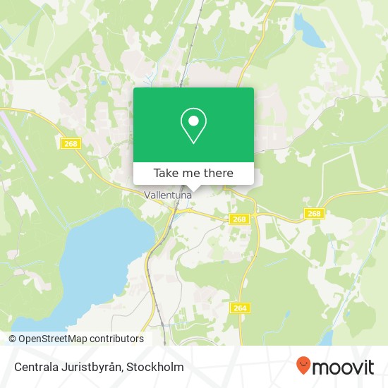 Centrala Juristbyrån map