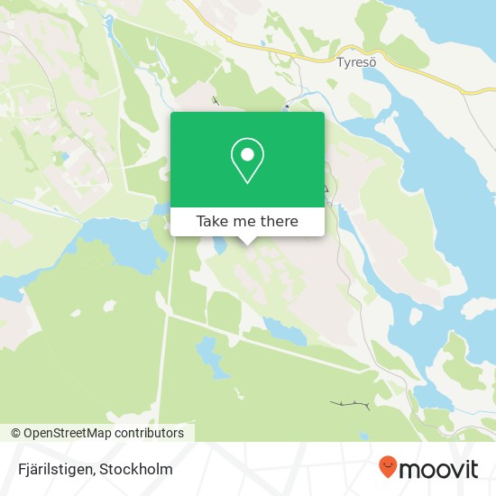 Fjärilstigen map