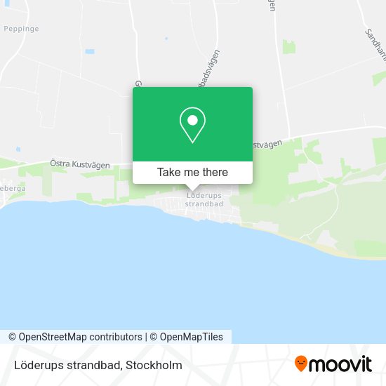 Löderups strandbad map
