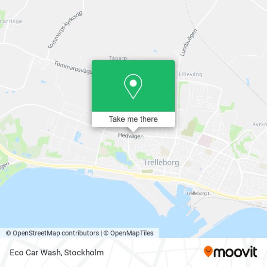 Eco Car Wash map