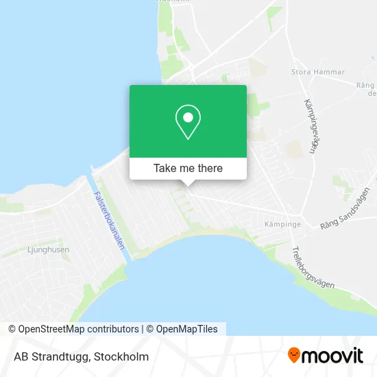 AB Strandtugg map