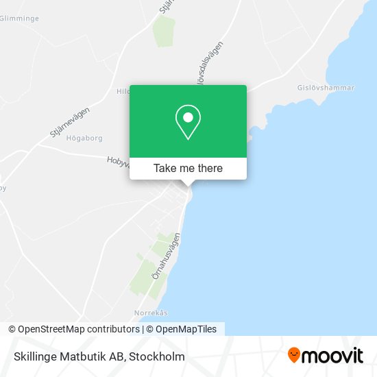 Skillinge Matbutik AB map