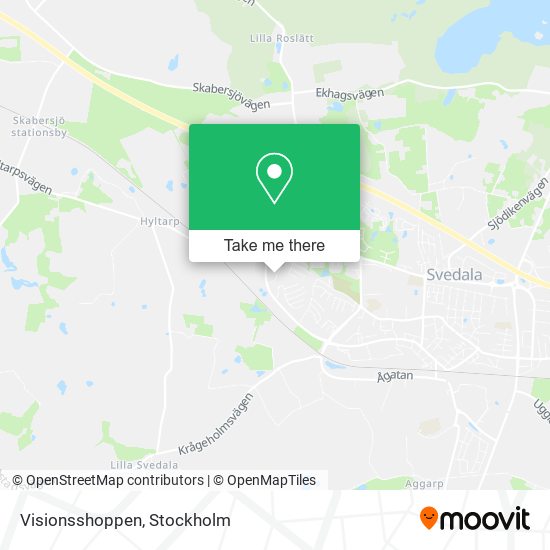 Visionsshoppen map