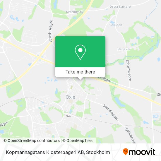 Köpmannagatans Klosterbageri AB map