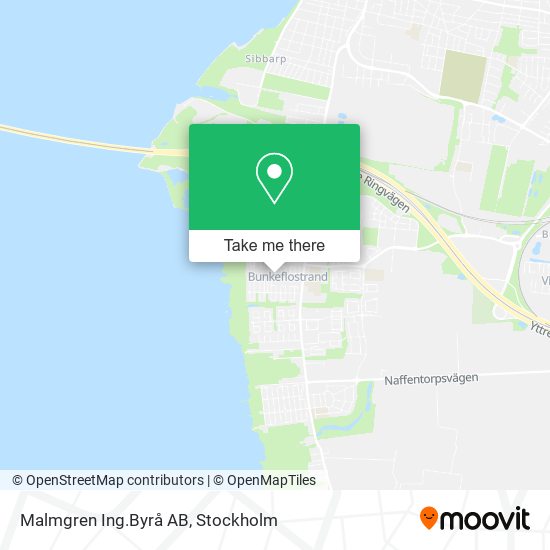 Malmgren Ing.Byrå AB map