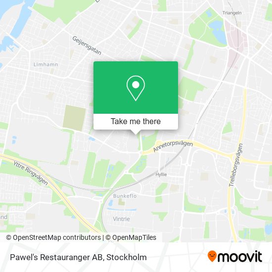 Pawel's Restauranger AB map