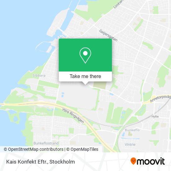 Kais Konfekt Eftr. map