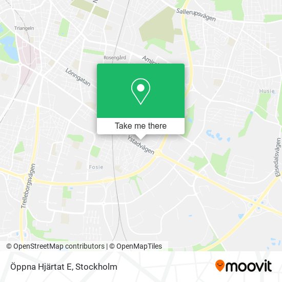 Öppna Hjärtat E map