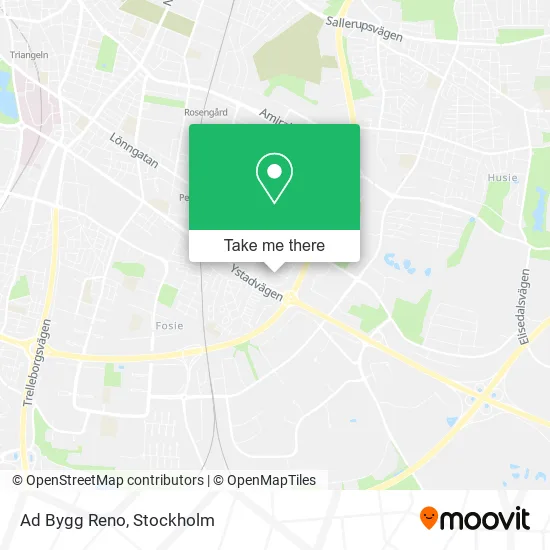 Ad Bygg Reno map