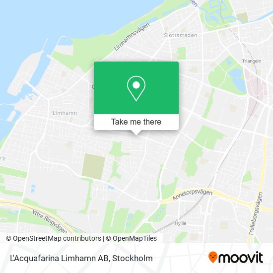 L'Acquafarina Limhamn AB map