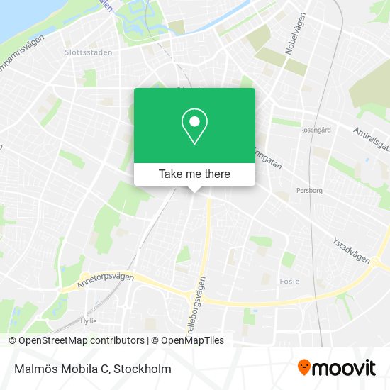 Malmös Mobila C map