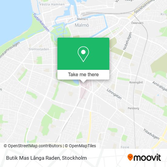 Butik Mas Långa Raden map