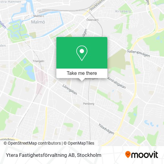 Ytera Fastighetsförvaltning AB map
