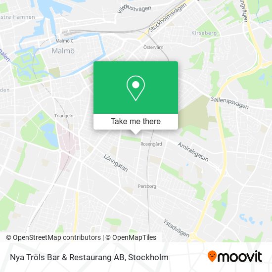 Nya Tröls Bar & Restaurang AB map