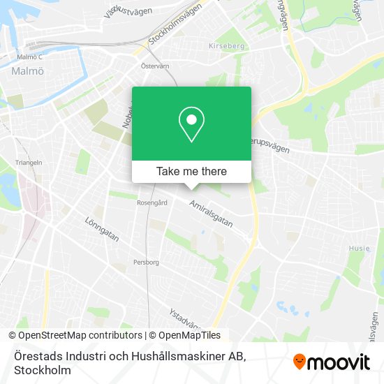 Örestads Industri och Hushållsmaskiner AB map