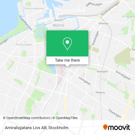 Amiralsgatans Livs AB map