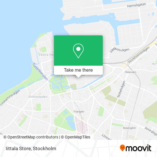 Iittala Store map