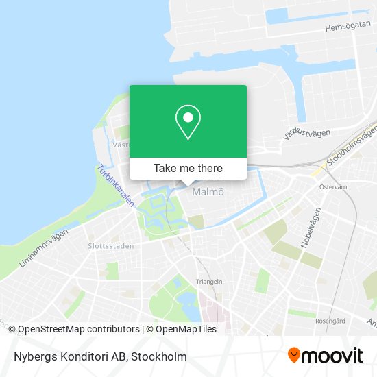 Nybergs Konditori AB map