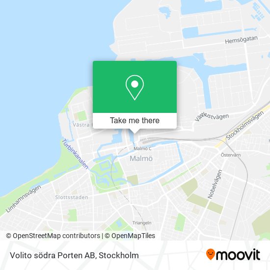 Volito södra Porten AB map