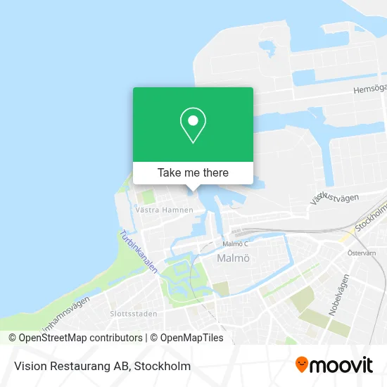 Vision Restaurang AB map