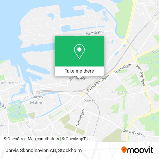 Jarvis Skandinavien AB map