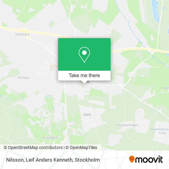 Nilsson, Leif Anders Kenneth map
