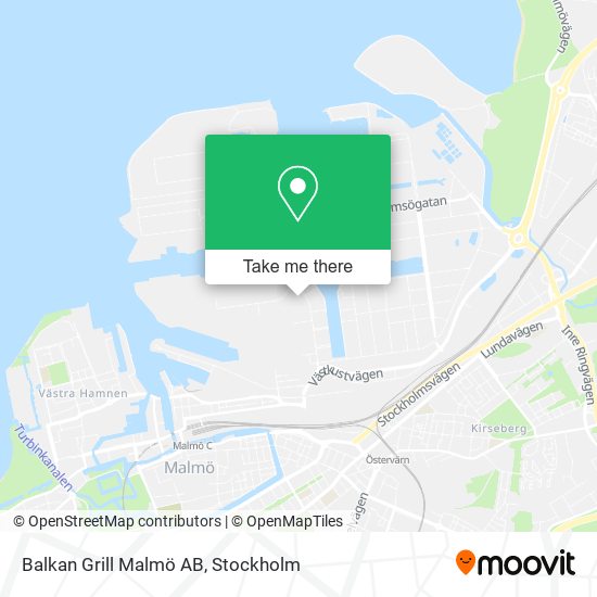 Balkan Grill Malmö AB map