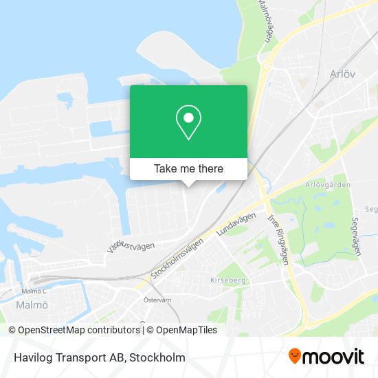 Havilog Transport AB map