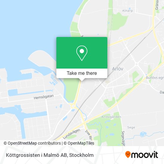 Köttgrossisten i Malmö AB map