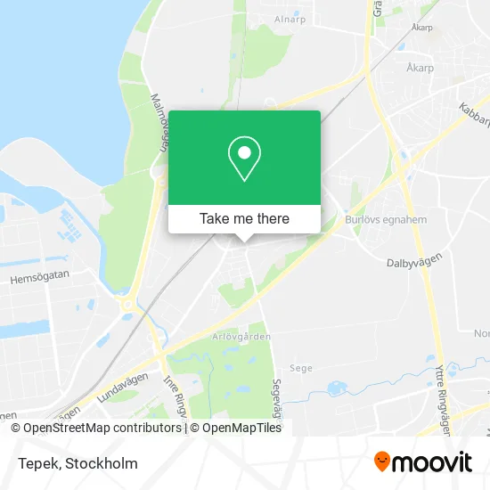 Tepek map