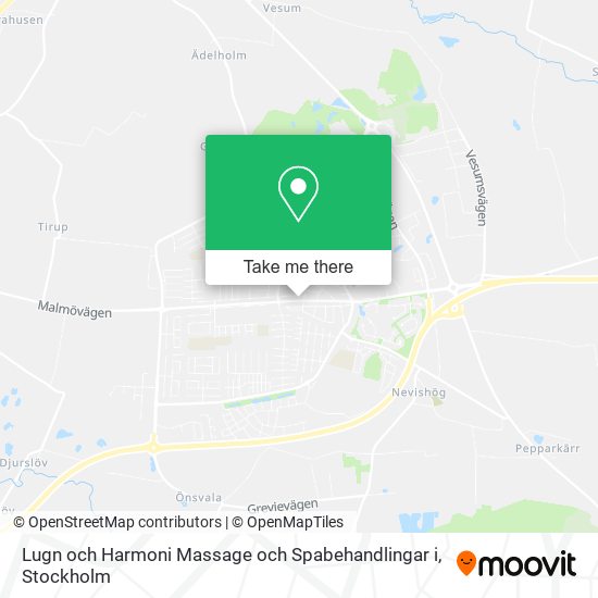 Lugn och Harmoni Massage och Spabehandlingar i map