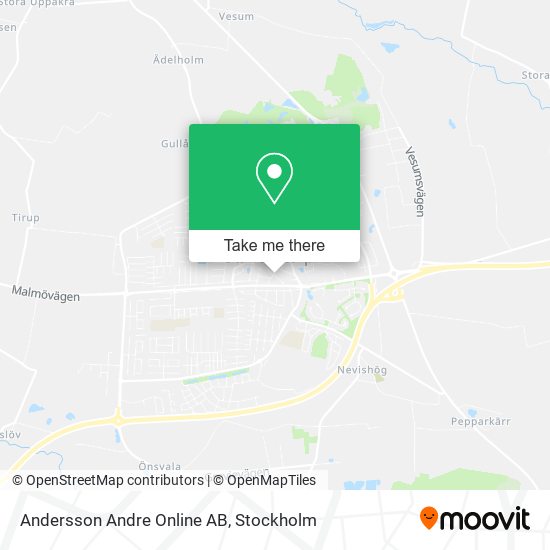 Andersson Andre Online AB map