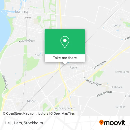 Hejll, Lars map