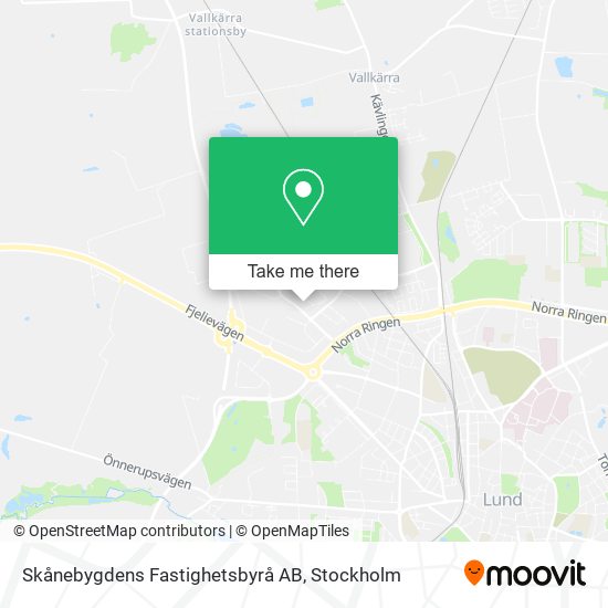 Skånebygdens Fastighetsbyrå AB map