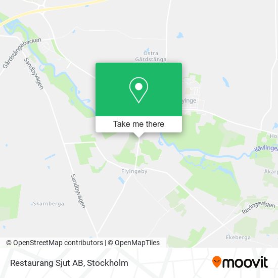 Restaurang Sjut AB map