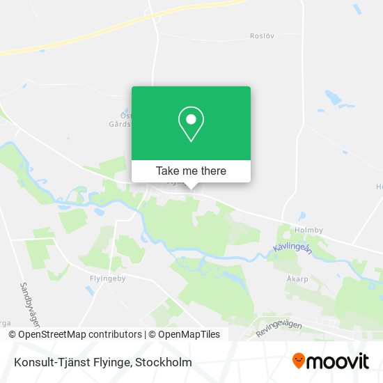 Konsult-Tjänst Flyinge map