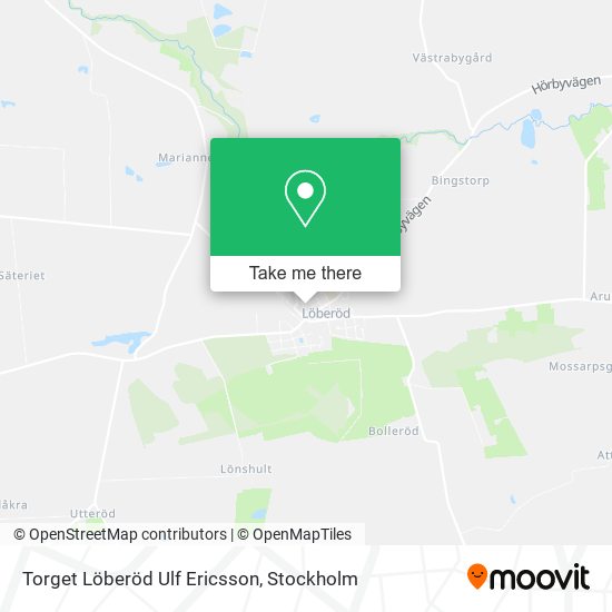 Torget Löberöd Ulf Ericsson map
