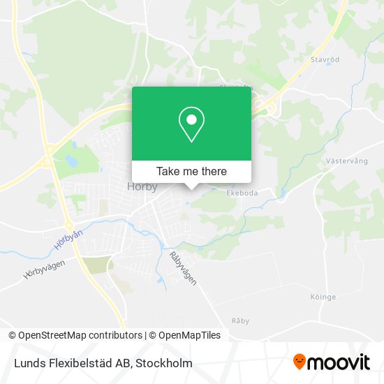 Lunds Flexibelstäd AB map