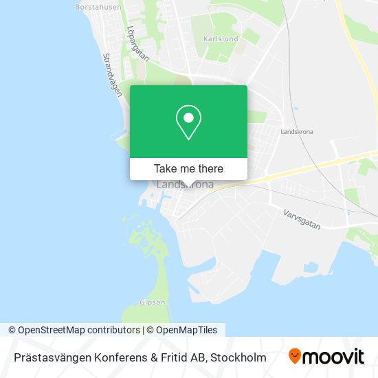 Prästasvängen Konferens & Fritid AB map