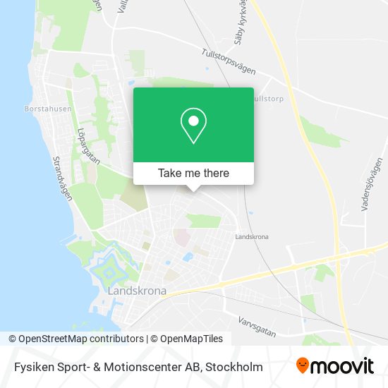 Fysiken Sport- & Motionscenter AB map