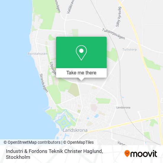 Industri & Fordons Teknik Christer Haglund map
