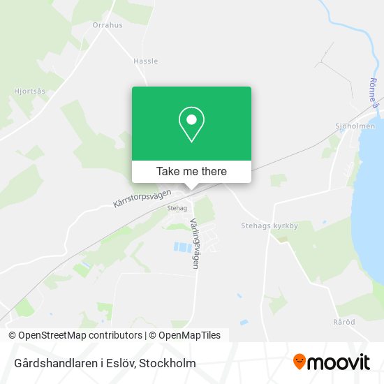 Gårdshandlaren i Eslöv map