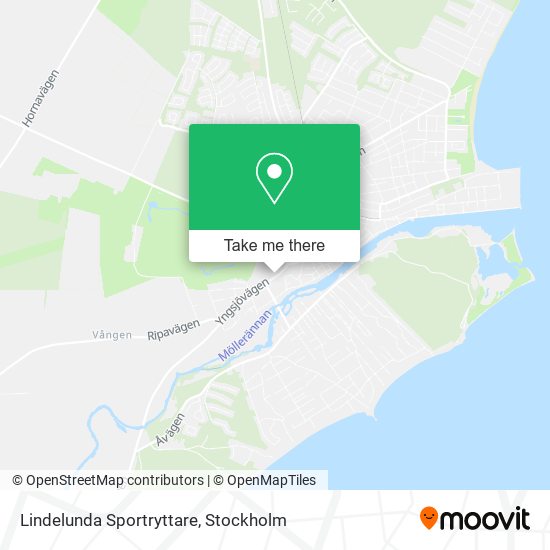 Lindelunda Sportryttare map