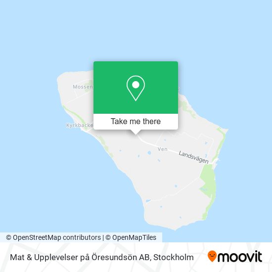 Mat & Upplevelser på Öresundsön AB map