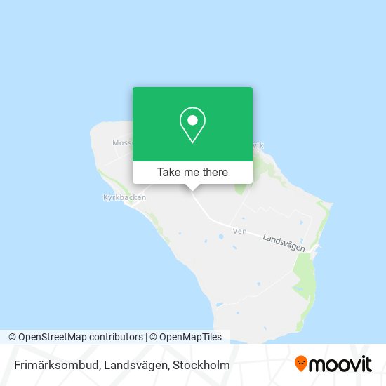 Frimärksombud, Landsvägen map