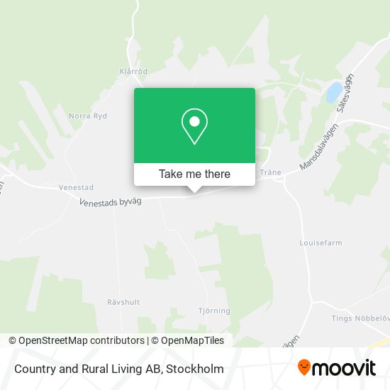 Country and Rural Living AB map