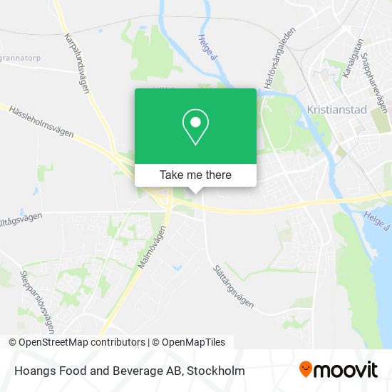 Hoangs Food and Beverage AB map