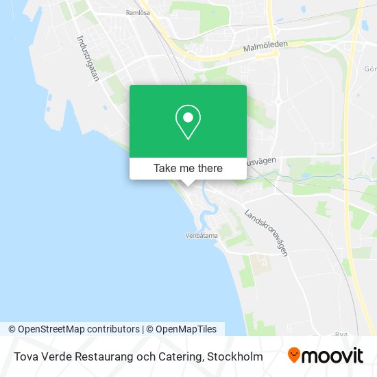 Tova Verde Restaurang och Catering map