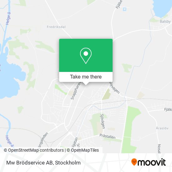 Mw Brödservice AB map