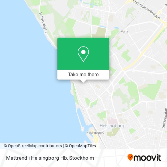 Mattrend i Helsingborg Hb map